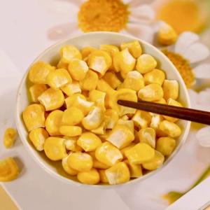 China Bulk Freeze-Dried Sweet Corn Non GMO 100% Natural For Cooking Or Snacking wholesale