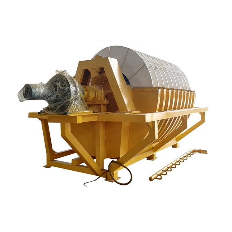 800KG Solid Liquid Separation Ceramic Disc Rotary Drum Vacuum Filter for Big Capacity