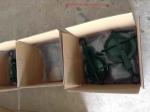 Construction Powder Coated Metal Scaffolding Parts Gin Wheel Heavy Duty