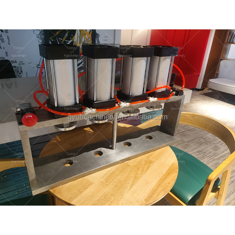 Multiple Molds Bath Salt Ball Press Machine for Finished Pneumatic Fizzy Bath Balls