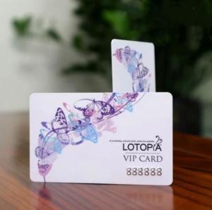 China Magnetic Stripe Custom Plastic VIP Cards wholesale