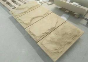 China Yellow red Natural Sandstone Paving mushroom slab tile wholesale