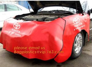 China good quality magnetic fender cover car wing protector, Protection of vehicles synthetic leather PU car wing covers for c wholesale