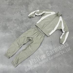 China Heat Transfer Printing Windbreaker Tracksuit Unisex Jogging Suits Custom Lables wholesale
