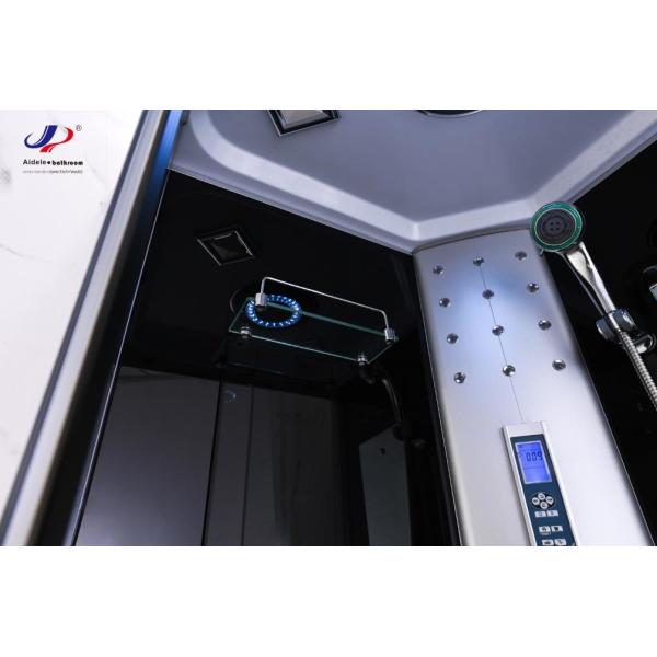 Square Functional Shower Room With Tempered Glass And Alum Frame For A Luxurious