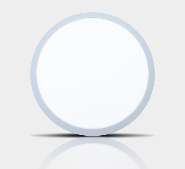 Dimmable Round Smart LED Panel Light Ultra Thin Design 80lm/w 85V - 264V