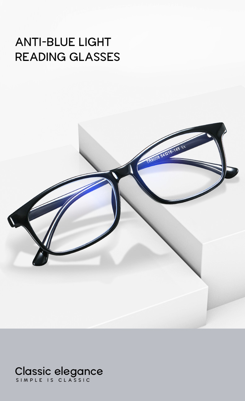 Presbyopic TR90 Reading Glasses Anti Blue Ray Student Optical