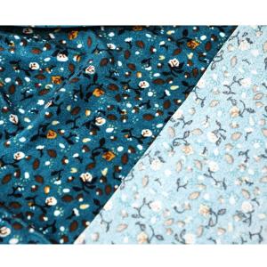 China Cartoon Flower Korean Velvet Fabric 150gsm 75D 72F wholesale