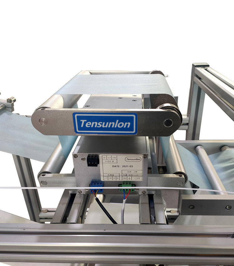 500Pcs/Min Non Woven Face Mask Making Machine , 220V Elastic Mask Making Machine