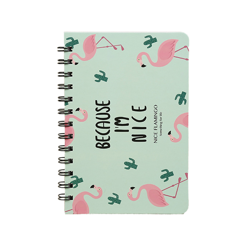 58 Sheets Spiral Bound Wide Ruled Notebook , thick paper spiral notebook