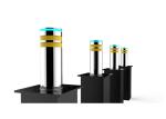 SS304 Stainless Steel Hydraulic Rising Bollards Retractable Traffic Road Safety