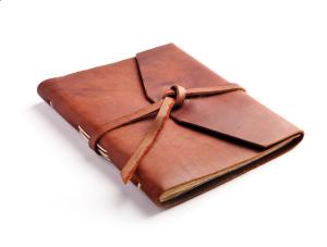 China Women Personalised Leather Travel Journal Unlined Paper Size 7 X 5 Inches wholesale