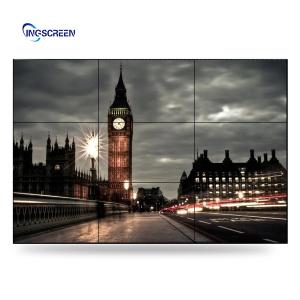 China 4K 55 Inch Lcd Video Screen Led Panel Tv Wall 3x3 Wall Mount Smart Display wholesale
