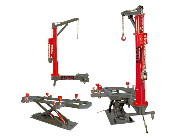Max.Tension 95KN Auto Body Collision Repair System Optional Color For Backyard