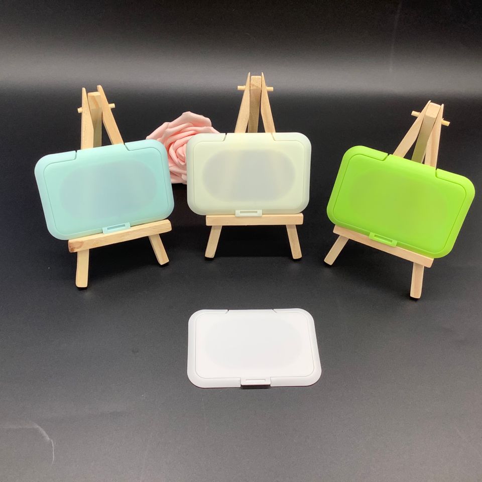 Polypropylene Baby Wipes Plastic Lid 84mm Flip Top Cap