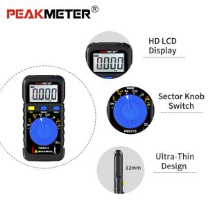 China Mini Pocket Digital Multimeter 600V Voltage 40MOhm Resistance 4000 Counts 1.5V Battery Tester wholesale