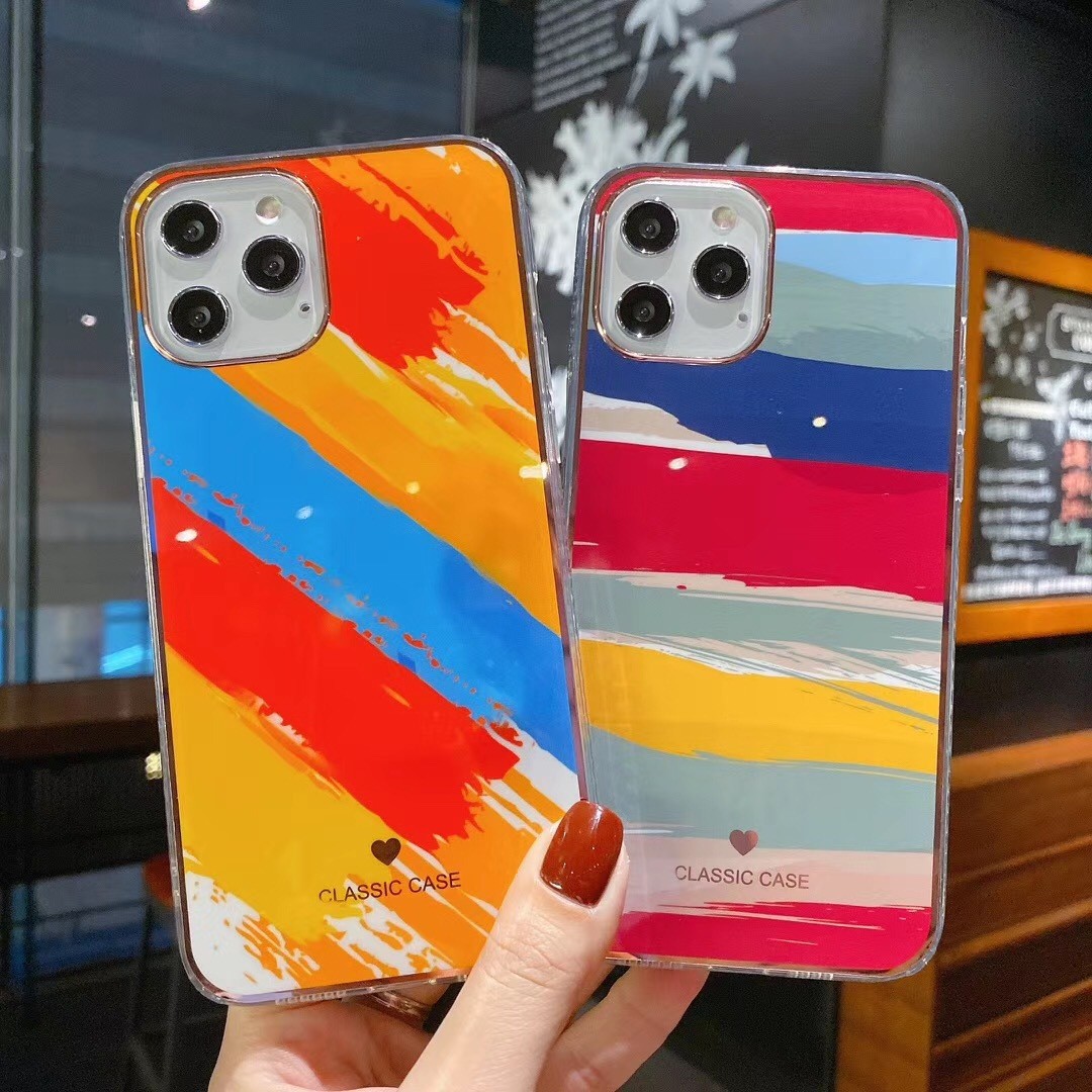 BiDa Marble Phone Case Shock Free Classic Gold Foil Protective Case For Iphone 11 Pro
