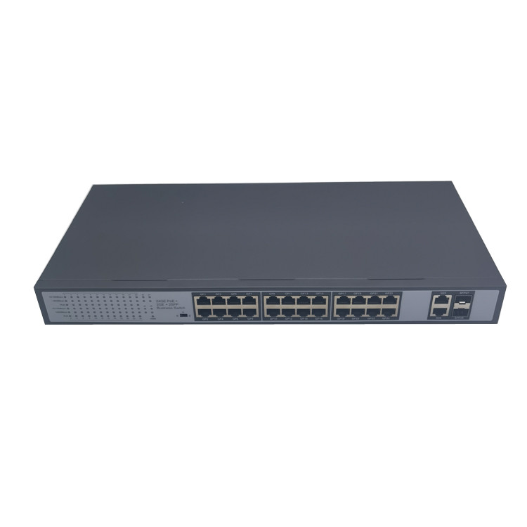 PG-F2R26 24 ports 1000m PoE switch with 2 1000m 2SFP uplink