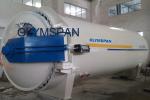 High Temperature Chemical Industrial Laminated Glass Autoclave Safety , Φ2m