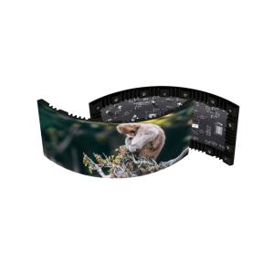 China Flexible P3 LED Billboard Screen Roof Round Column Cylinder LED Display wholesale