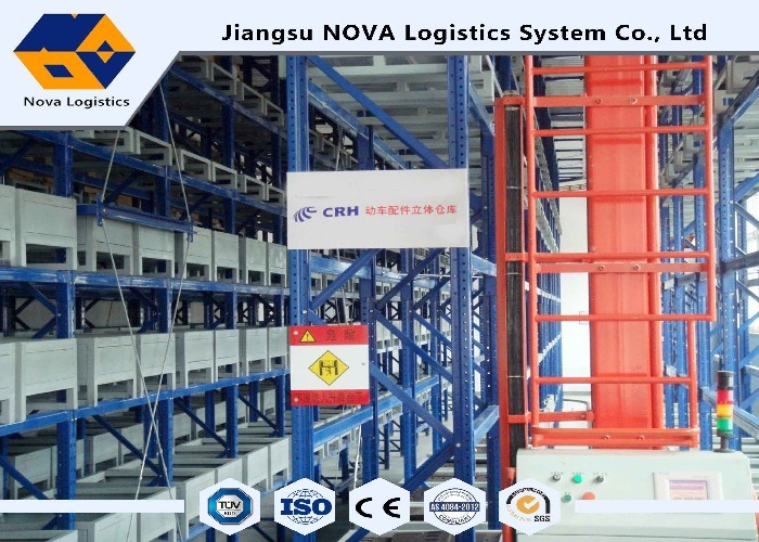 Powder Coated Automated Storage And Retrieval Systems With Drive In Racking