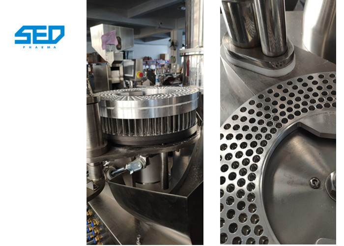 Pharmaceutical Industry Automatic Capsule Machine High Efficiency GMP Standard
