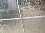 Primed White Decorative Panel Glass For Doors , Sidelights , Transoms