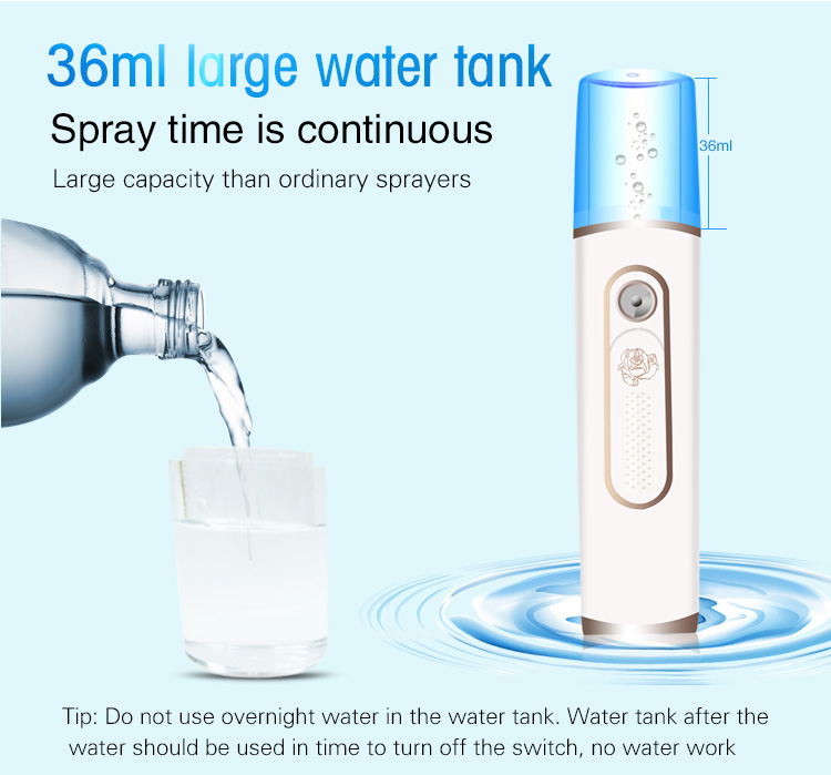 0.2 Um Ultra Fine Nano Facial Mister Fast Charge Power Bank OEM Service