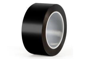 China Black Rubber PVC Adhesive Tape Single Sided 50mm wholesale