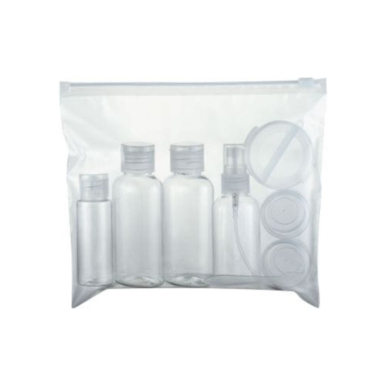 Industrial 80ml Portable 3pcs Shampoo Lotion Travel Size Bottles for Cosmetic Packaging