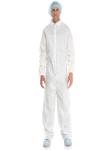 PE Coated PP Disposable Coverall Suit Breathable For Hospital / Clinic / Health