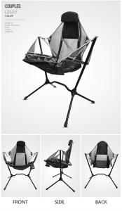 China Metal Beach Moon Camping Outdoor Chairs wholesale