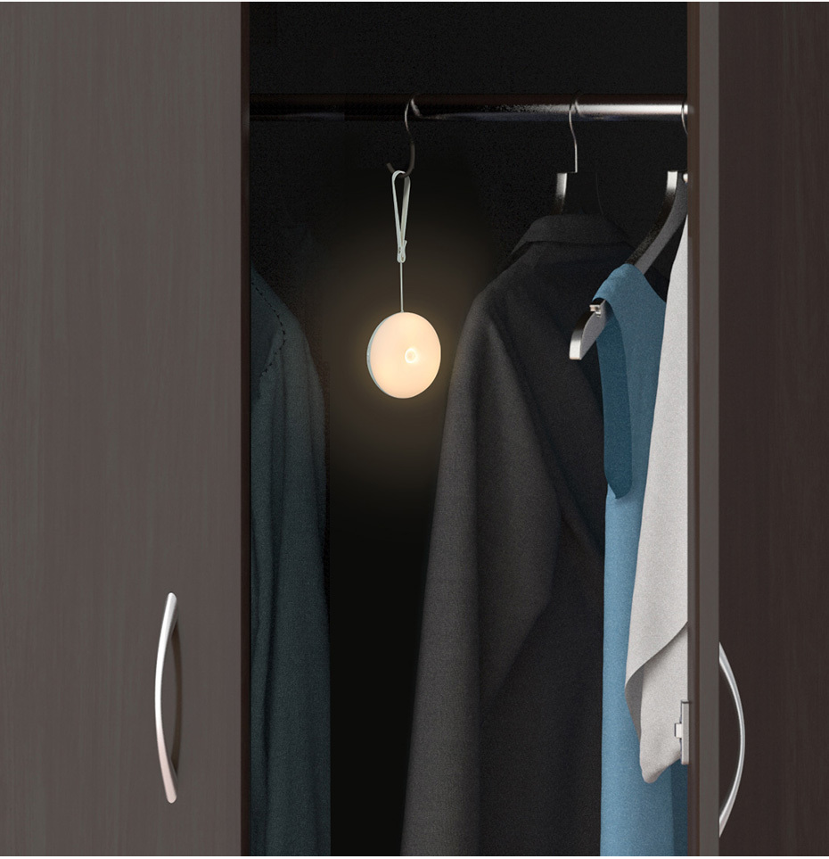 Cordless 3000-3200K 0.6W Battery Operated Motion Activated Closet Light