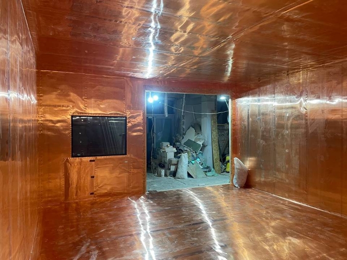 0.1mm thickness 1320mm width Copper Foil Shielding for MRI RF Room 8