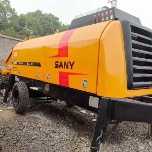 China HBT12020C Sany Trailer Concrete Pump Second Hand 297kw 1900rpm wholesale