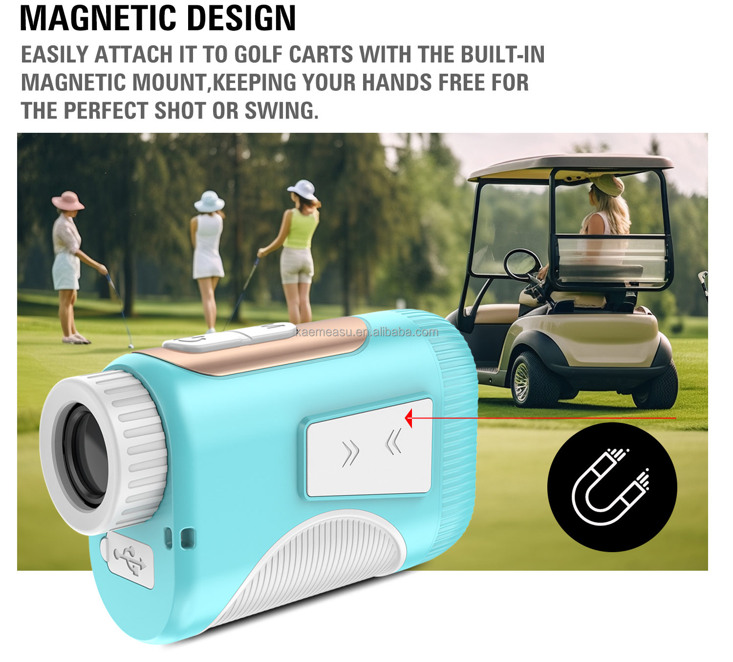 OEM Golf Slope Scope Laser Distance Meter Telescope Industrial Grade Golf Laser Rangefinder Binoculars