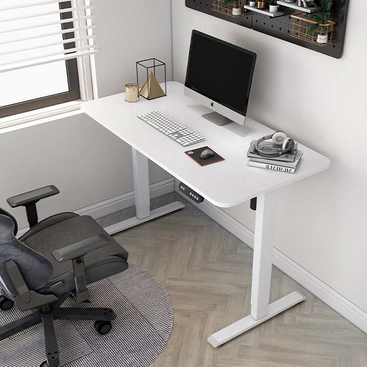Electric Stand Workbench Table for Home Office Computer Working at Adjustable Height