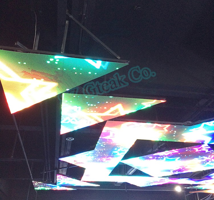 customized led night club ceiling full color lighting