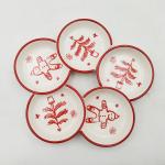 Ceramic Christmas Dinnerware Set Wholesale Porcelain Tableware With Holiday