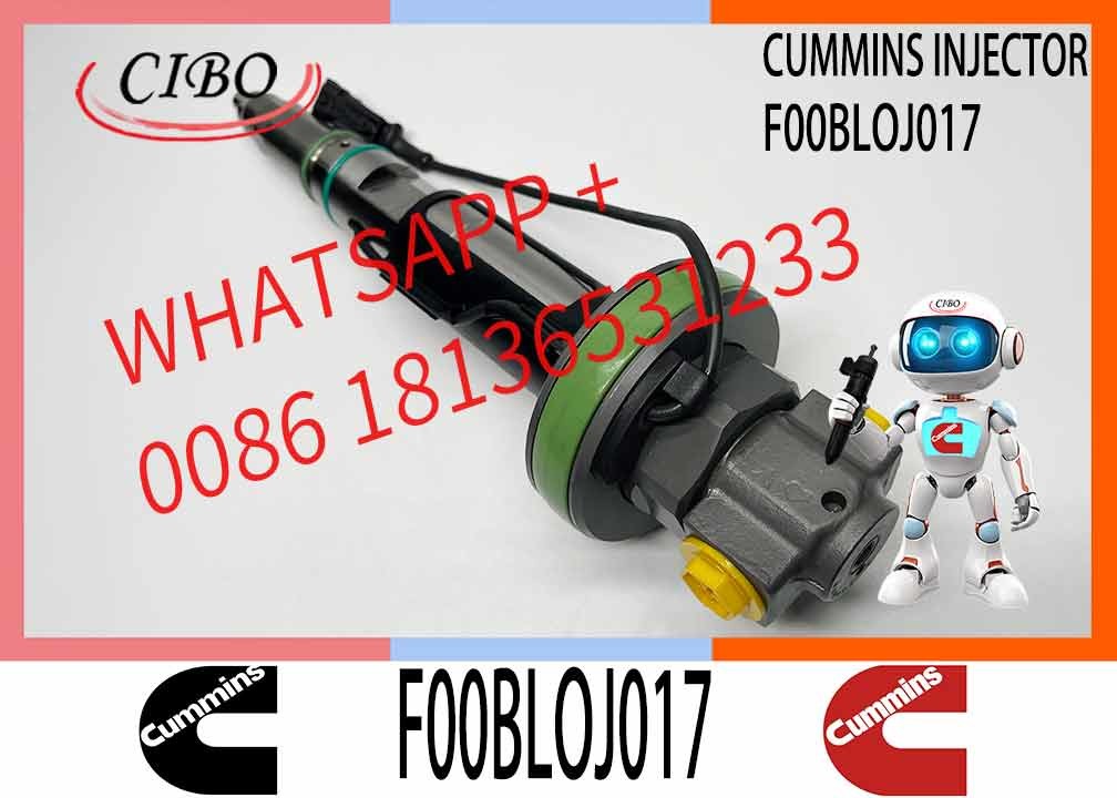 Common Rail Engine Accessories Diesel Injector 4964171 FOOBLOJ017 F00BLOJ017 FOR