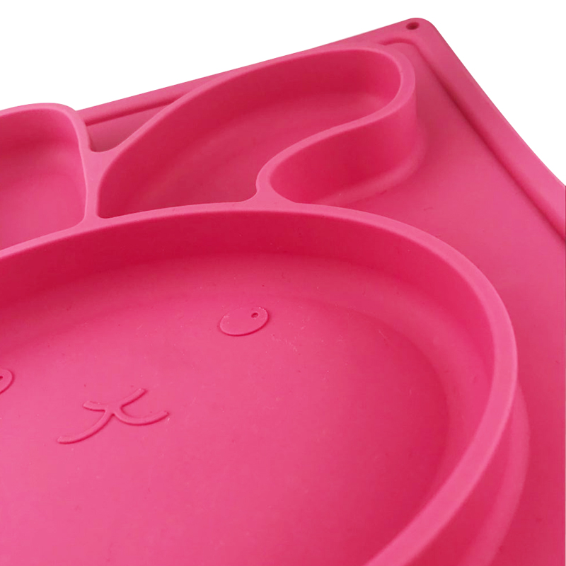 High Quality Silicone Suction Plate Baby Plate Mat Non Slip Placemats For Toddlers