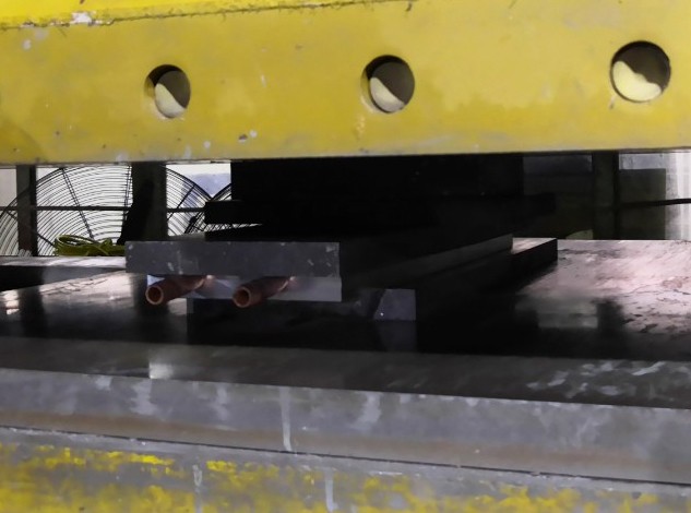 Rustproof Painting Liquid Cooled Heat Sink , Stable Cold Plate Electronics Cooling