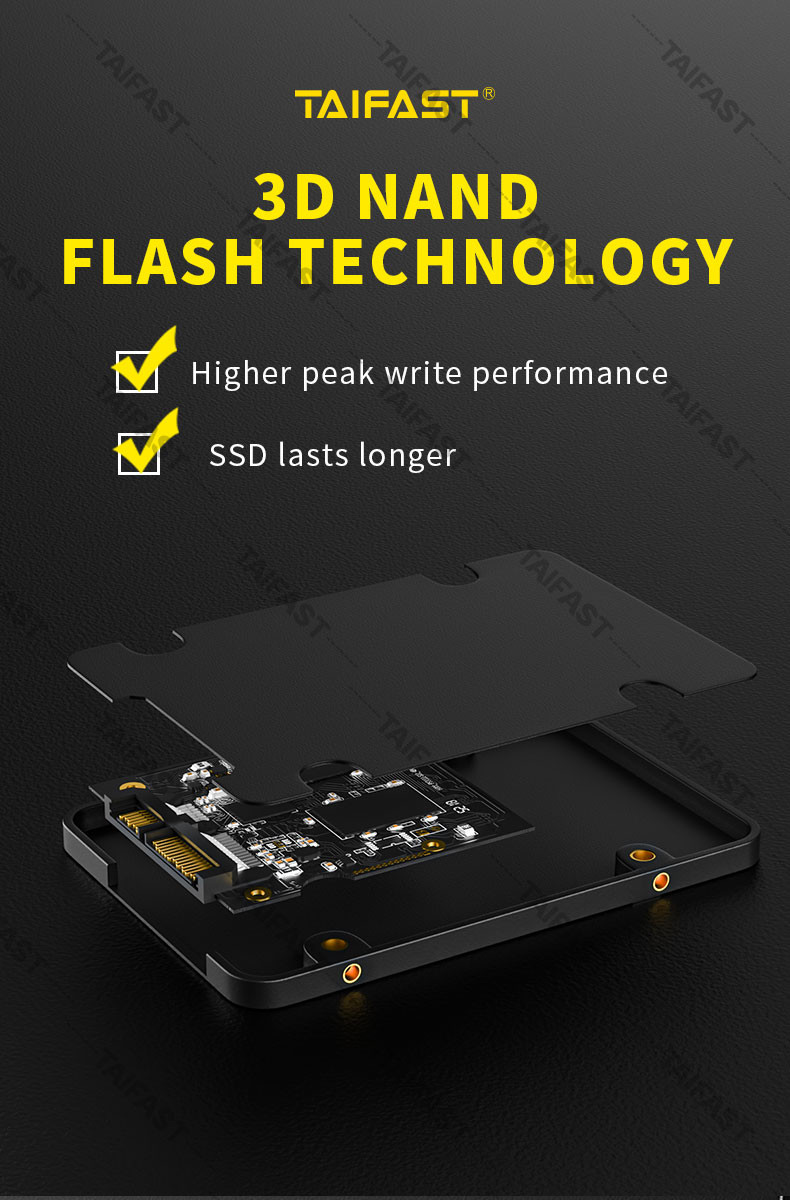 Rosh 128gb SSD 2.5 Inch Sata 3.0 Qlc Tlc Internal Solid State Drive