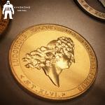 Bodybuilding Trophy Basketball Award Medals Old Plastic Winner Award Cycling