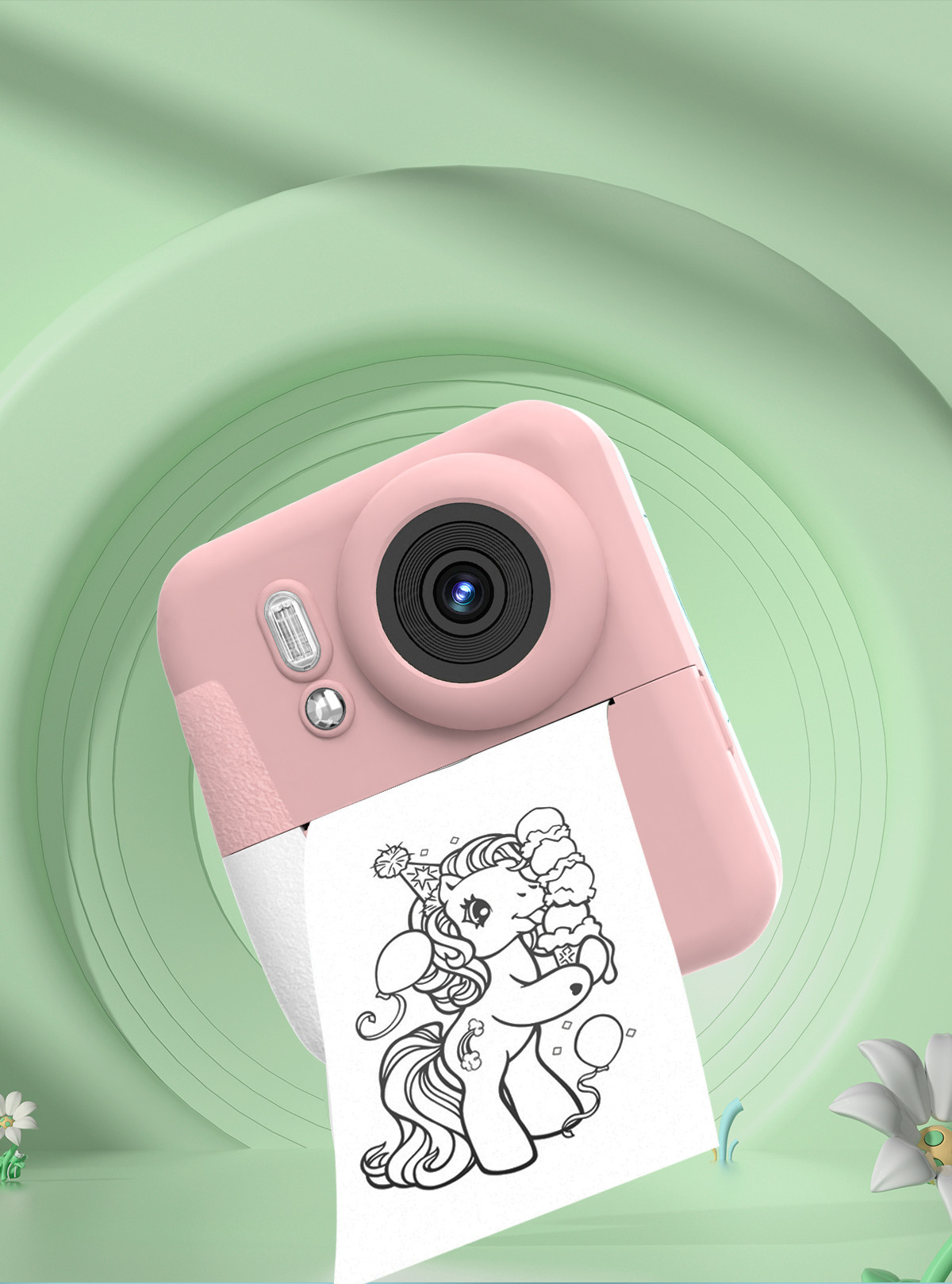 Instant Printing Photo Label Thermal Printing Q10 Video Printing Camera Toys