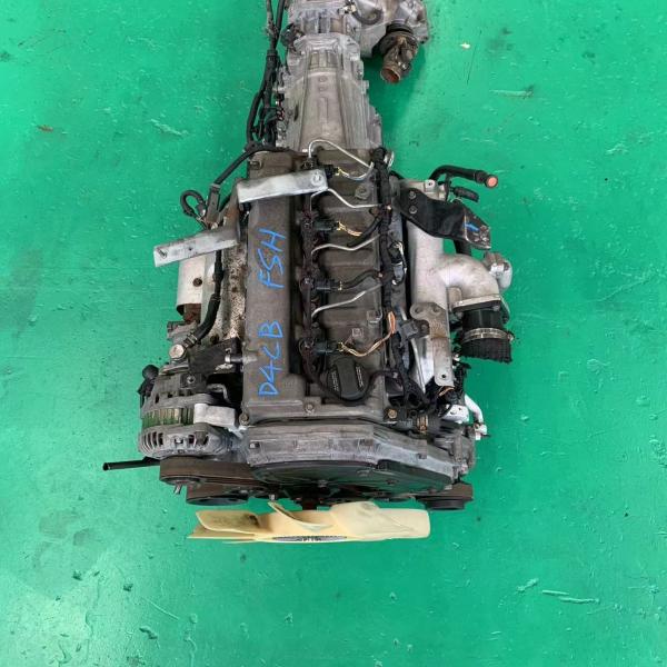 Liquid Cooled Hyundai D4CBT Used 4 Cylinder Diesel Engine For Jeeps Sportage