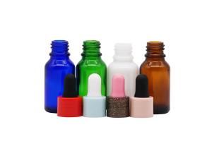 China 5ml 10ml Perfume Essential Oil Bottle 15ml Serum Glass Dropper wholesale