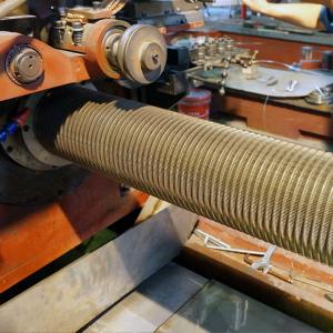 China Vee Shaped Stainless Steel Wire Mesh Manufacturing Machine Round Rod wholesale