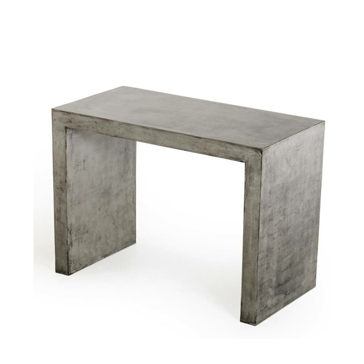 Customized GRC Resin Table Outdoor Concrete Furniture For Patio Garden And Poolside
