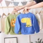 Children'S Apparel Cotton Children'S Clothing Cartoon Print Coat Toddler Animal